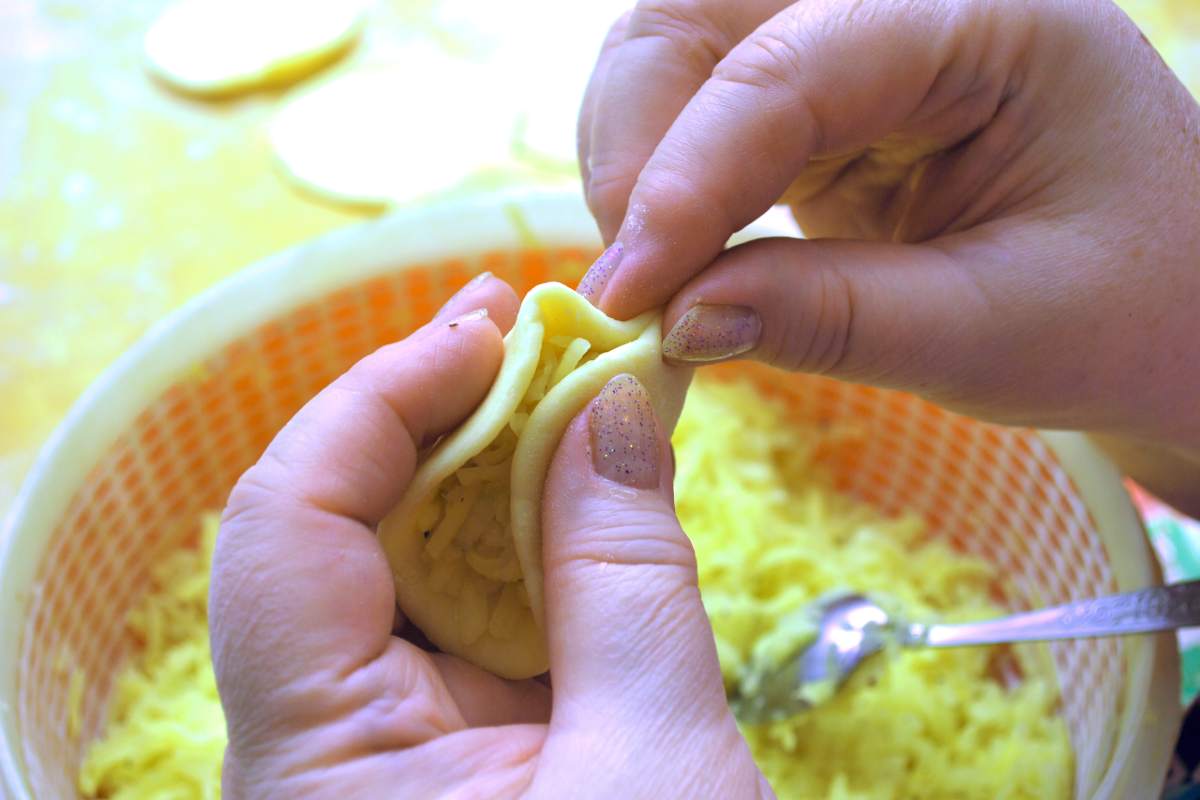 вареники с картошкой