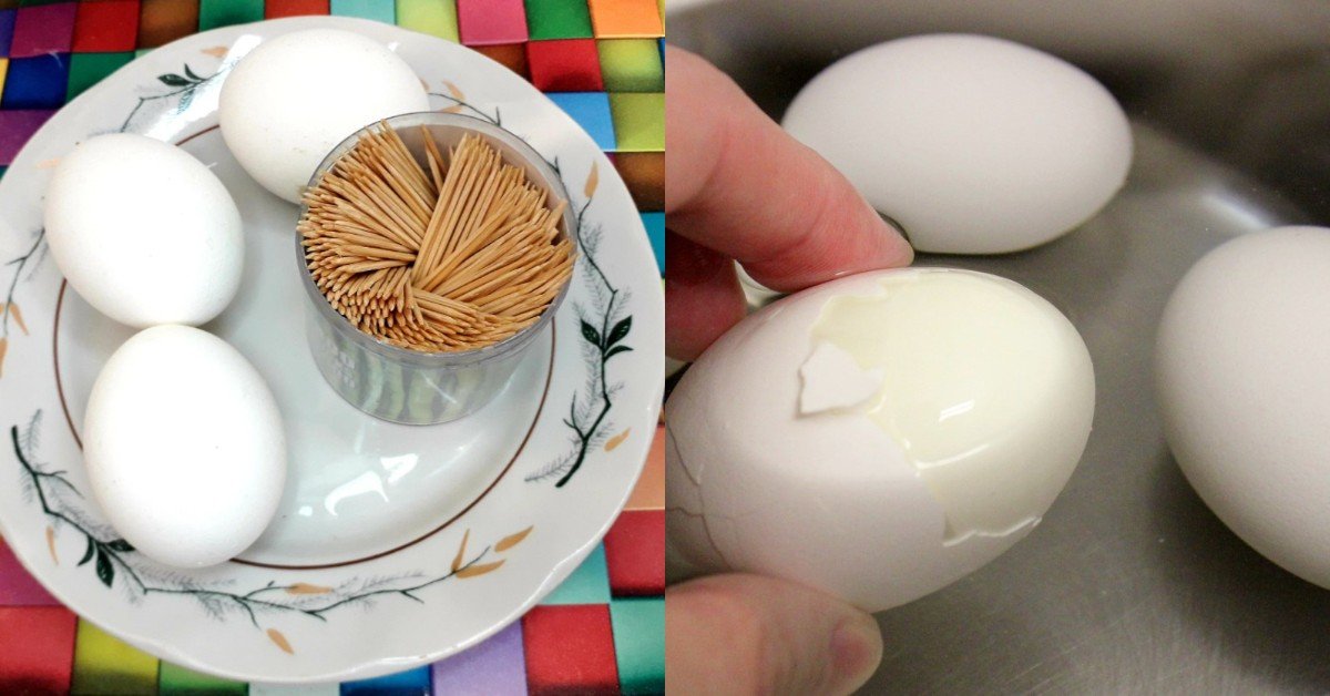 Как сделать, чтобы яйца не трескались при варке