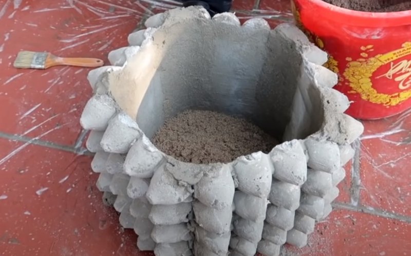 садовые горшки своими руками