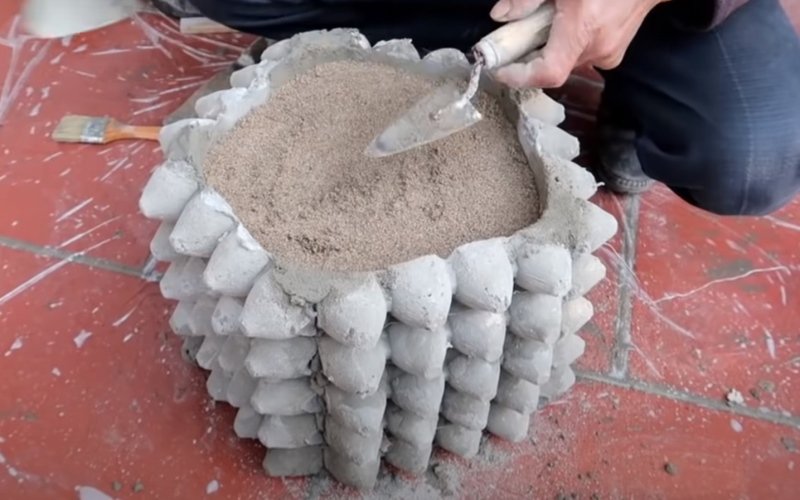 садовые цветочные горшки своими руками