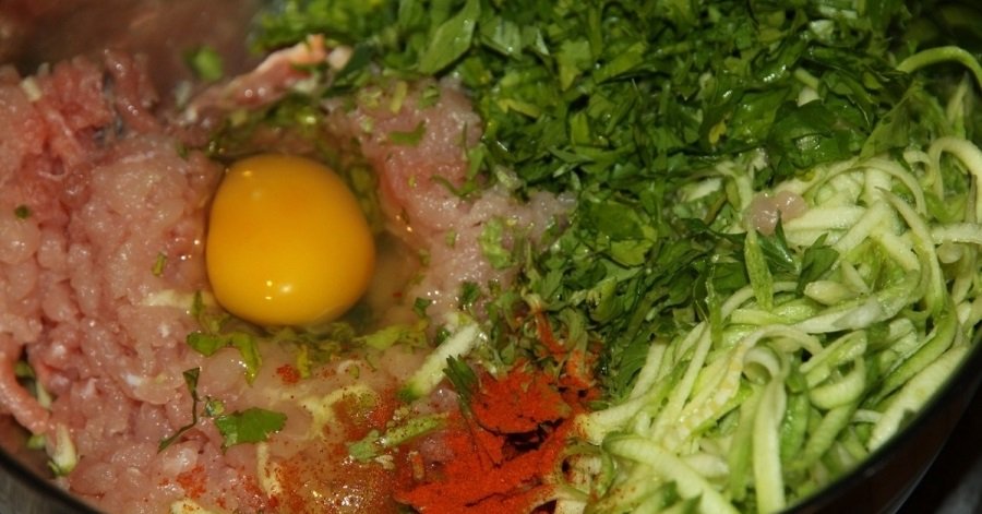 котлеты с кабачками приготовление