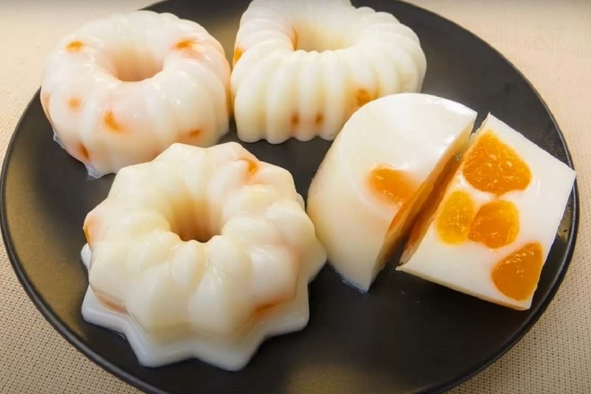  десерт из мандаринов