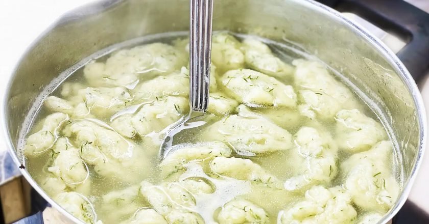как сделать клецки для супа