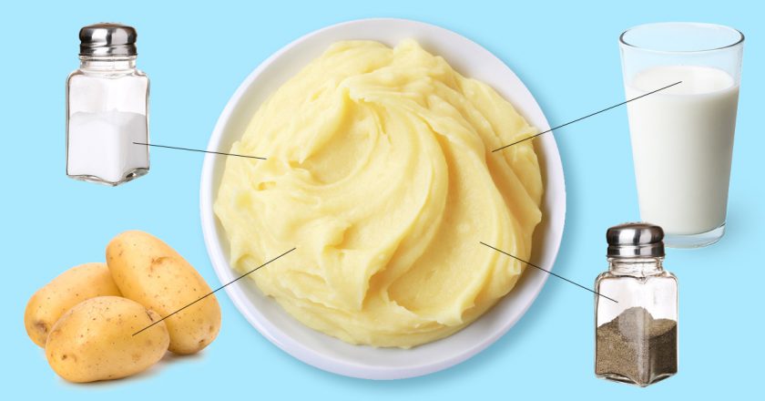 густое картофельное пюре