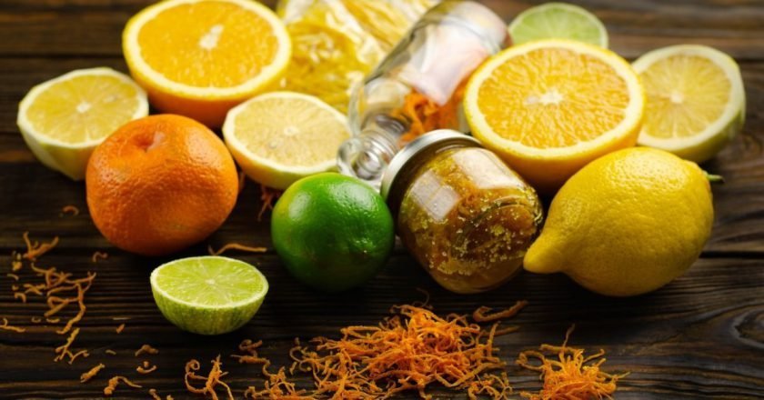 как снять цедру