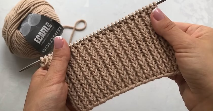 как связать плотную резинку