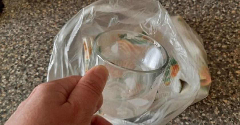 полотенце в пакете