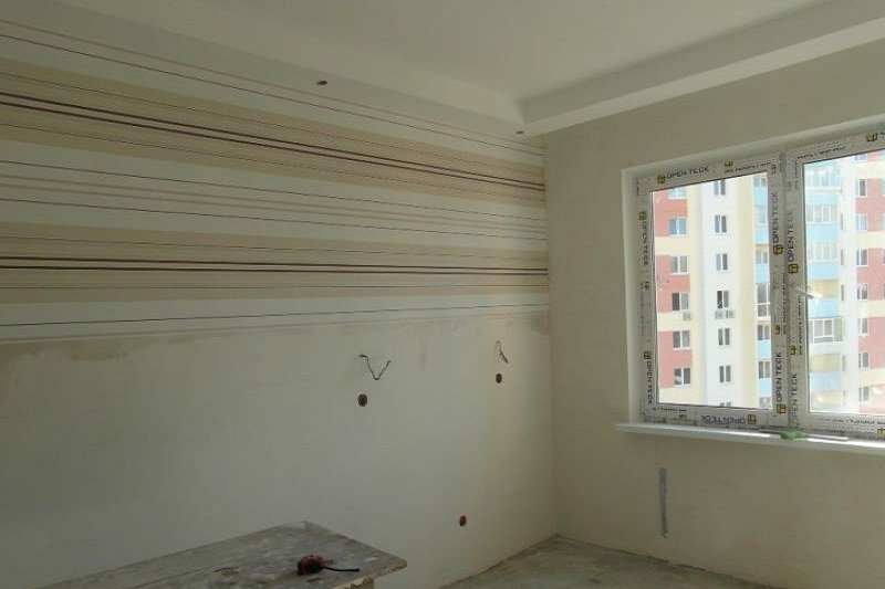 как визуально расширить кухню