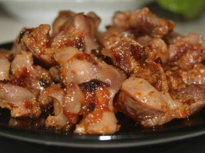 Как вкусно приготовить куриные желудки