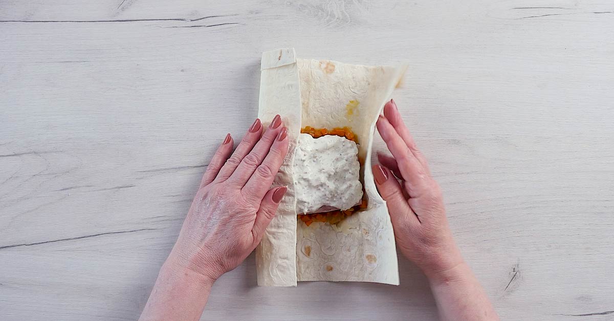 лаваш с рыбой