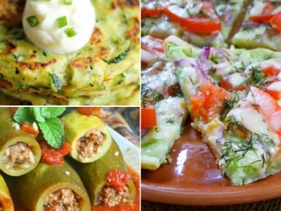 Как вкусно приготовить кабачки: 10 рецептов