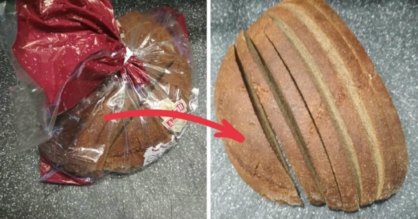 нарезанный хлеб