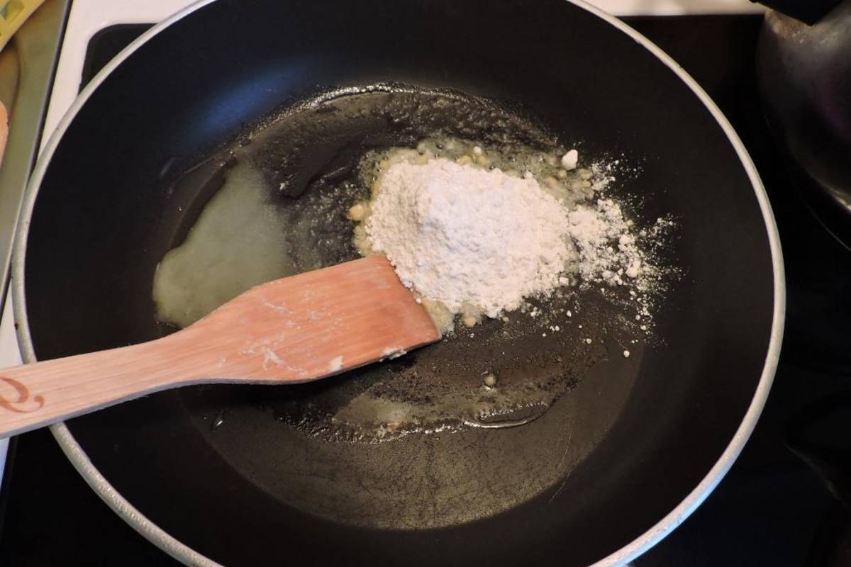 жареная мука