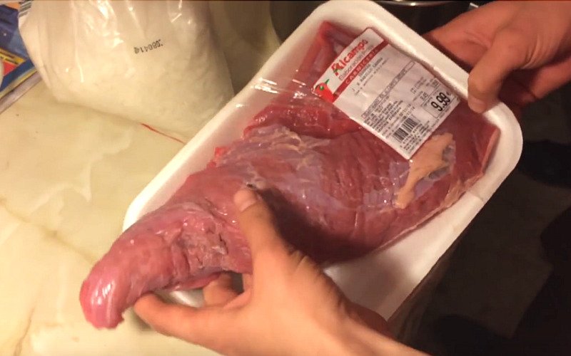 магазинное мясо