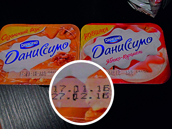 срок годности