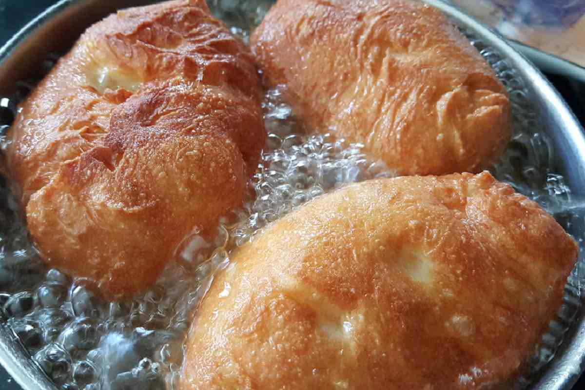 пирожки в масле