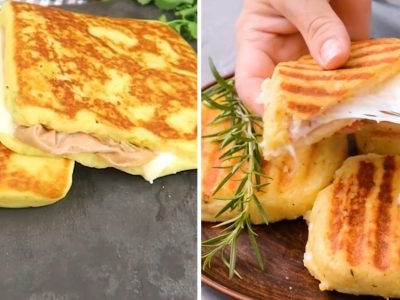 Картофельные бутерброды