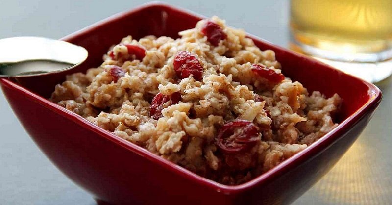 каша в микроволновой печи