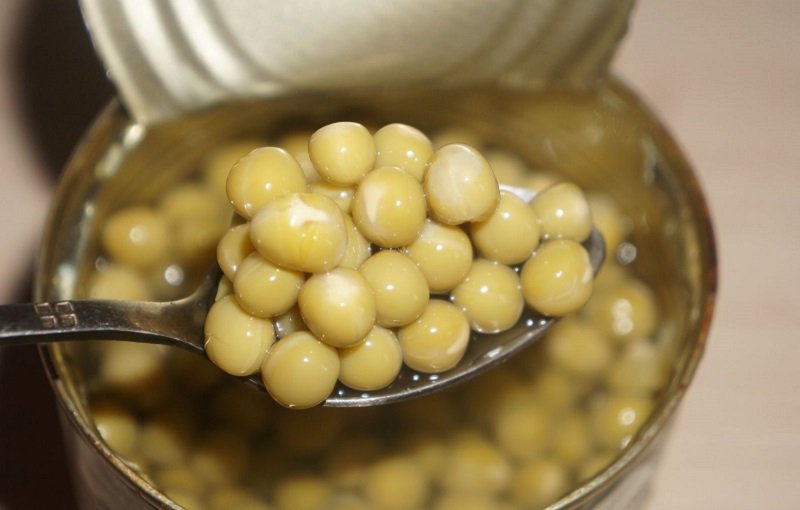 консервированный горошек