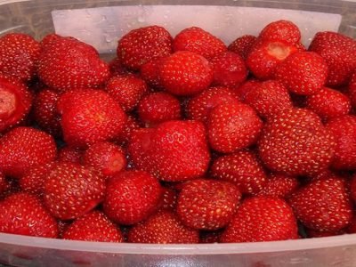 Клубника на зиму без варки