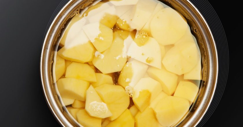 вареный картофель