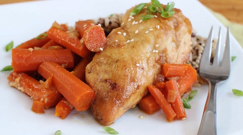 Курица и морковь