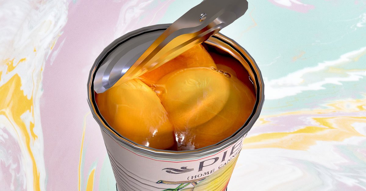 консервированные персики