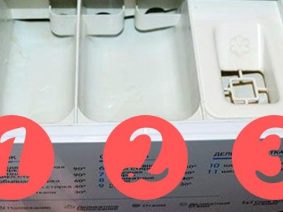 Контейнер для порошка в стиральной машине: зачем нужны 3 отсека