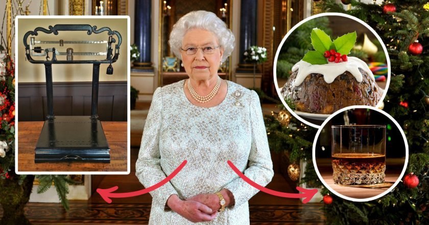 Королевское рождественское меню