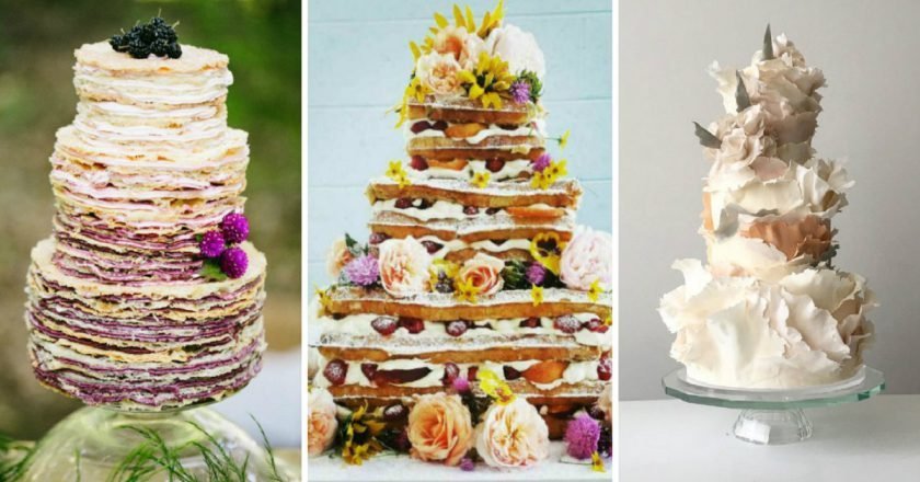 красивые свадебные торты
