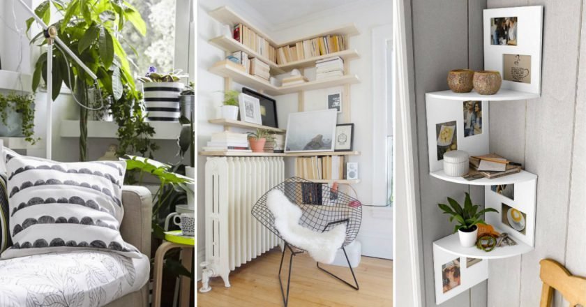 как обустроить угол