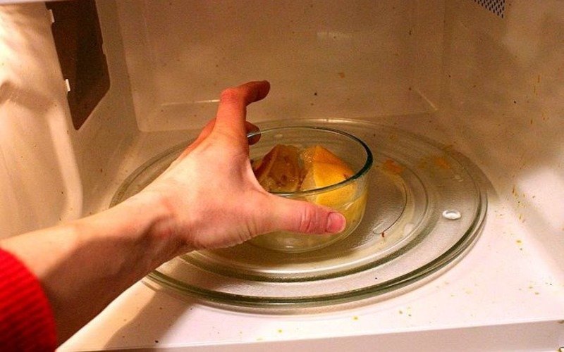 очистка лимоном