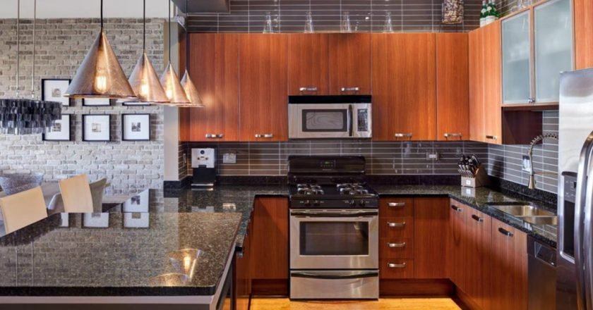 Кухни в стиле лофт