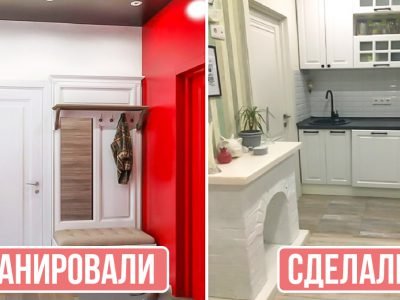 Кухня в коридоре: идея для однокомнатной квартиры