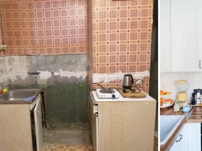 Маленькая кухня в скандинавском стиле