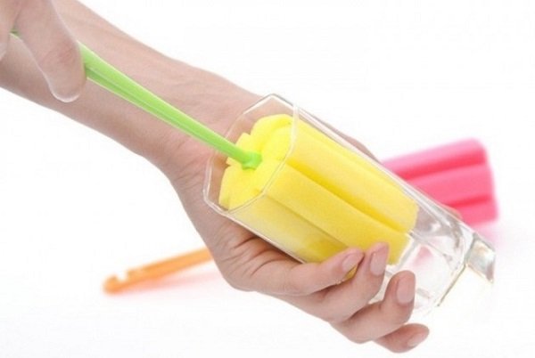 губка для мытья стаканов и чашек