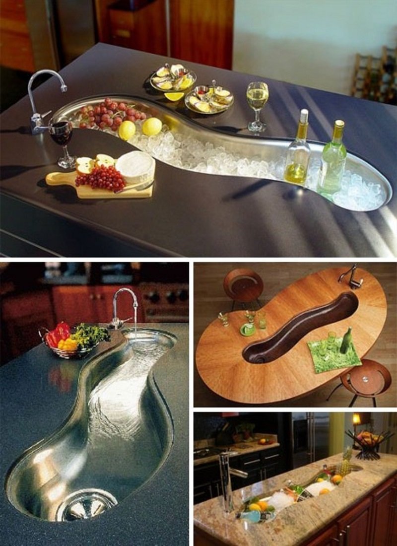 кухонные раковины