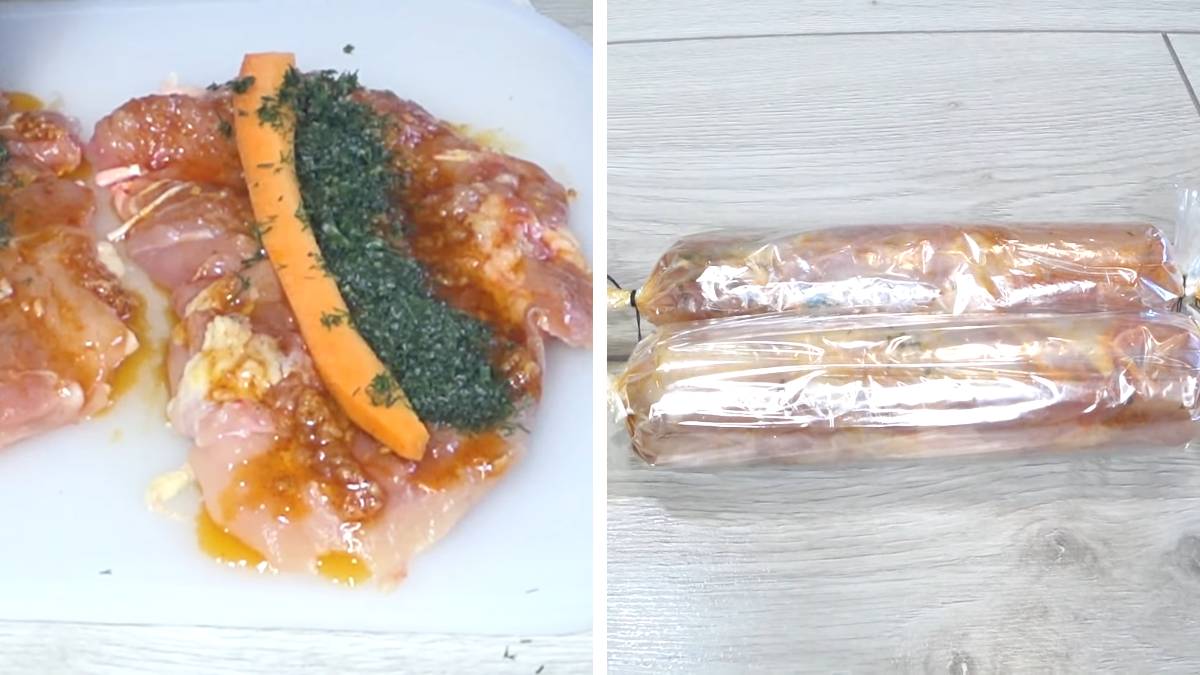 куриные рулетики