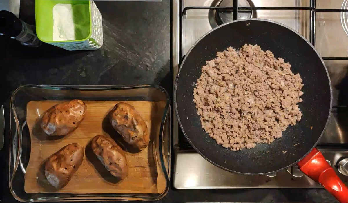 фарш и батат