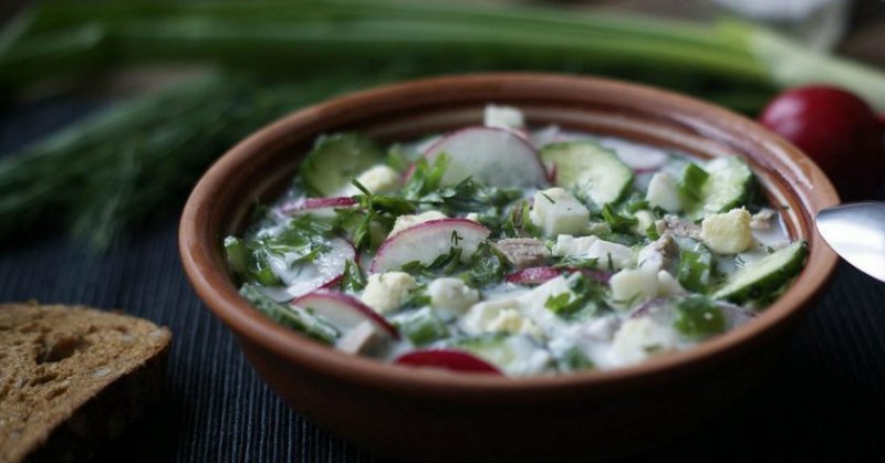 холодные летние супы