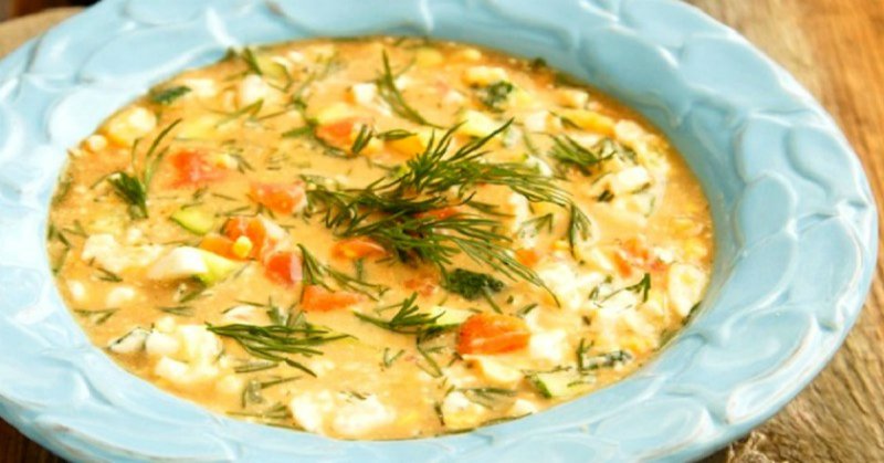 холодные летние супы