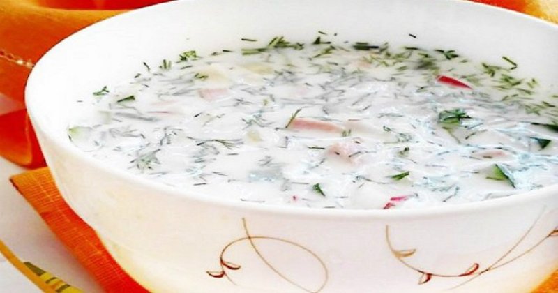 холодные летние супы