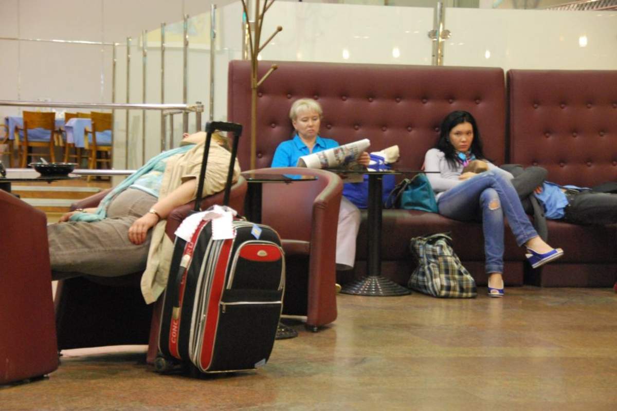 ожидание заселения в отеле