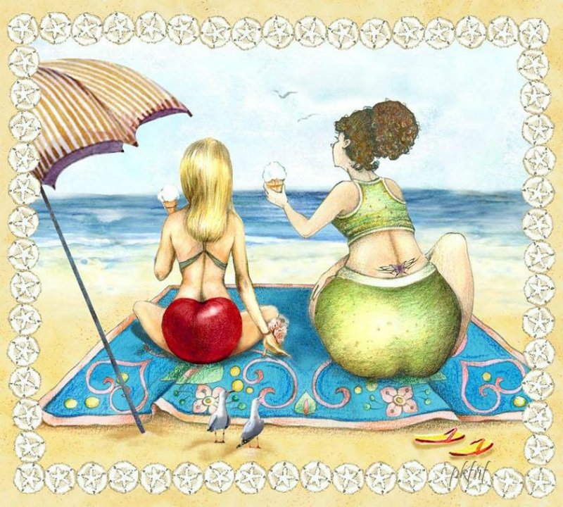 любимый фрукт и характер женщны