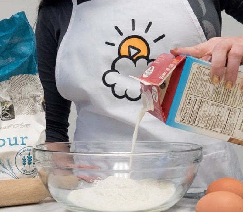 магазинное молоко