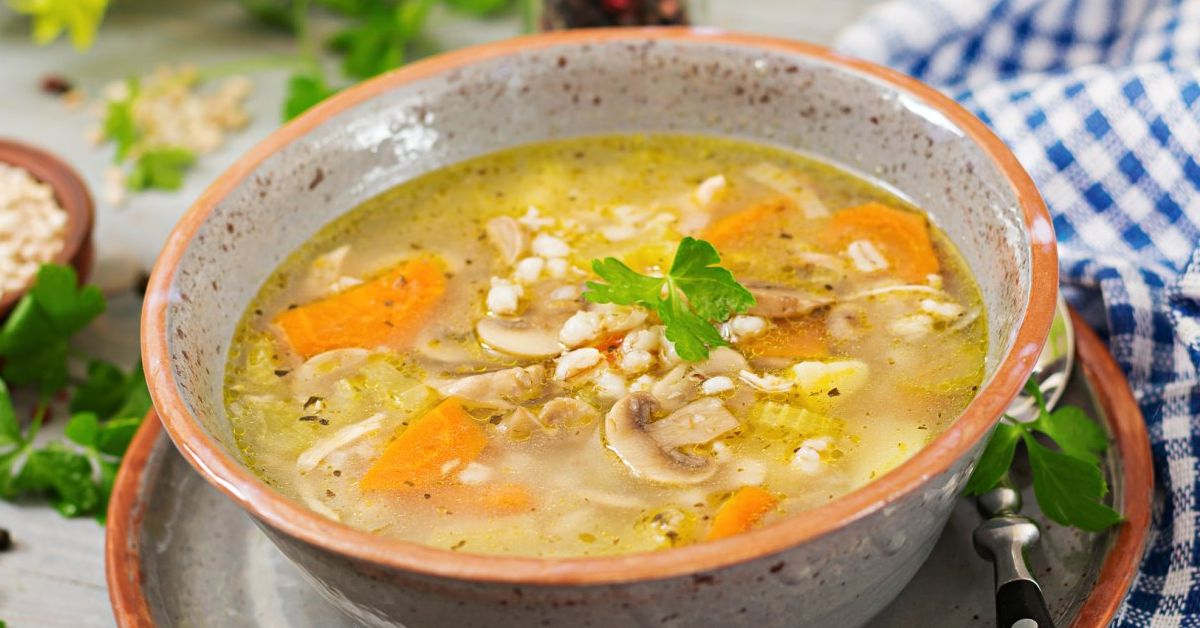 суп с макаронами