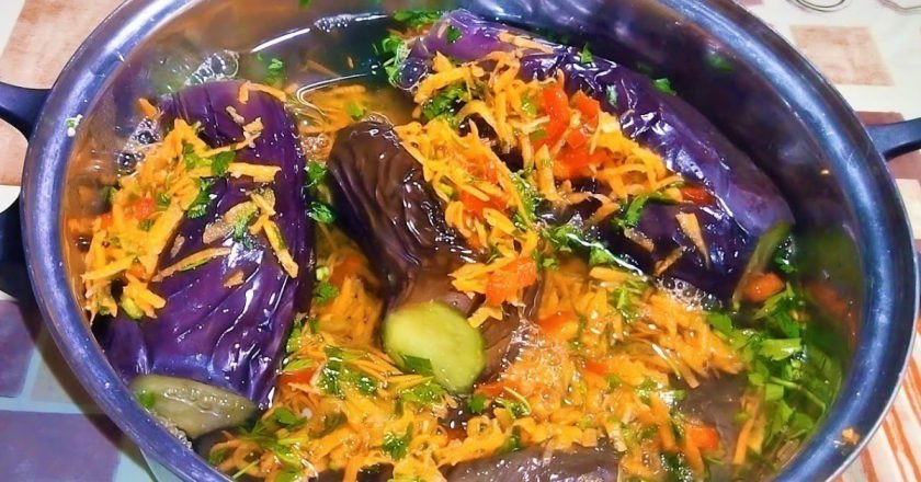 маринованные баклажаны рецепт