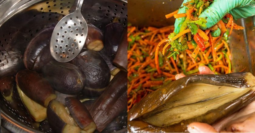 Маринованные баклажаны