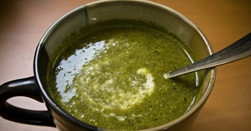 маски со шпинатом