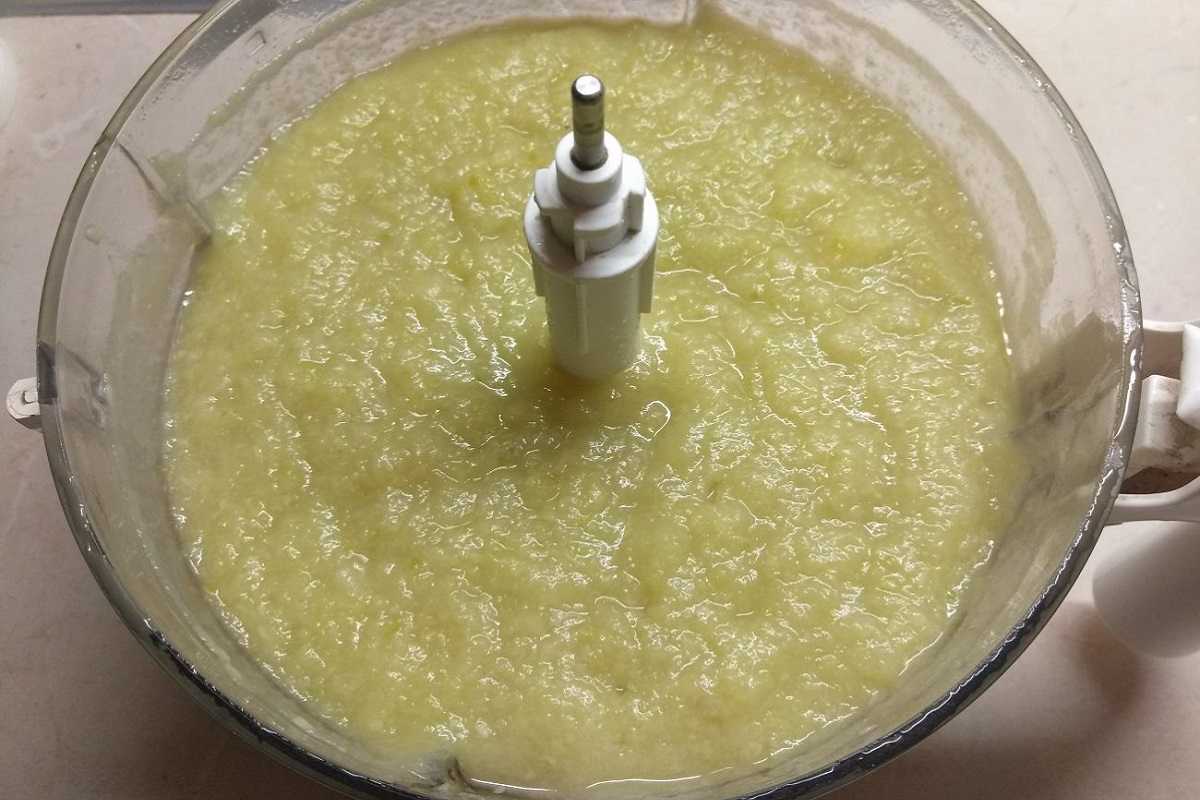  измельченные кабачки 